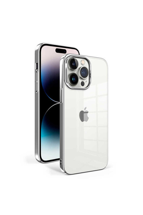 İphone 14 Pro Uyumlu Sun Kılıf-Gümüş