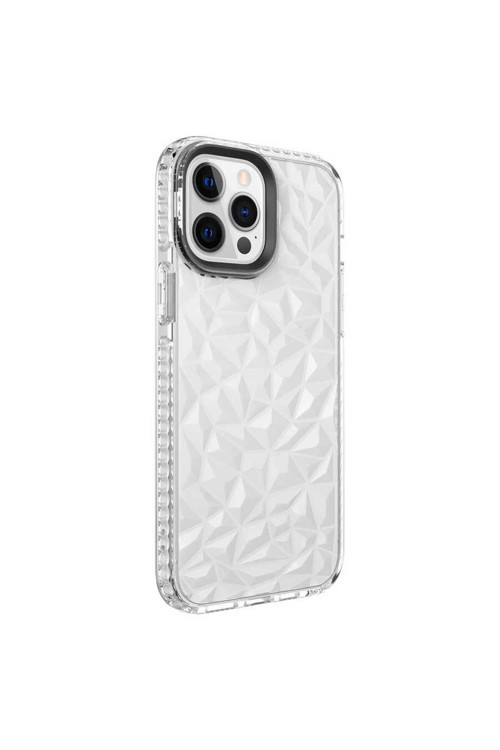 İphone 13 Pro Max Uyumlu Buzz Kılıf-Beyaz