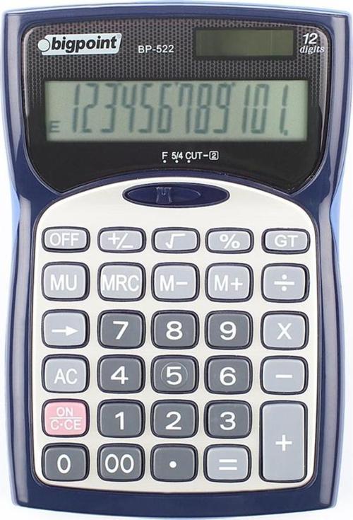 BP522 Su Geçirmeyen Hesap Makinesi (12 Hane)