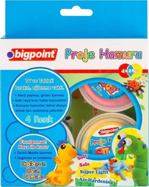 Proje Hamuru 4 Renk