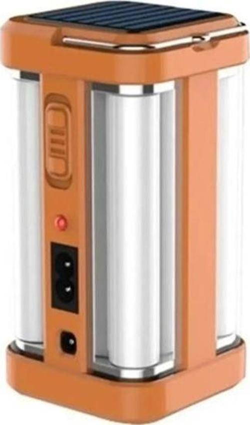 80 Ledli Süper Güçlü Güneş Enerjisi İle Şarj Olabilen Solar Lamba Asılabilir Işıldak HG-1664 (2818)