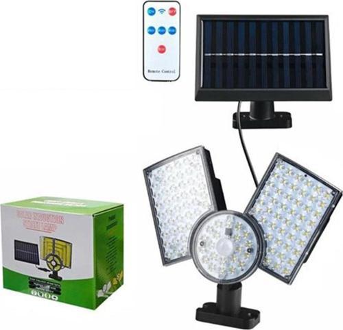 KUMANDALI SENSÖRLÜ SOLAR SOKAK LAMBASI (2818)