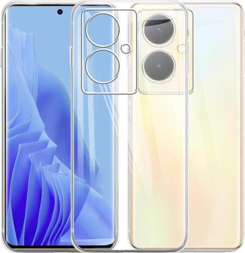 Vivo V29 Lite Kılıf Kamera Korumalı Silikon Şeffaf Kapak