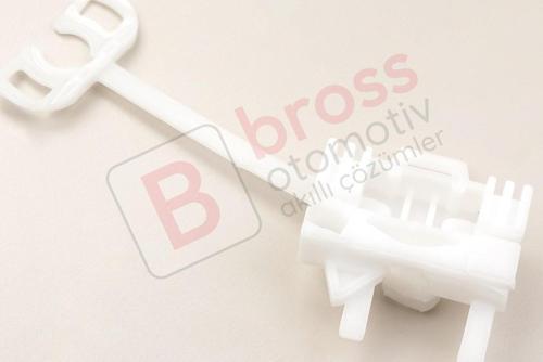 Alfa Romeo 156 İçin Ön veya Arka Sağ Kapı Cam Kriko Klipsi 60695865, 60672277