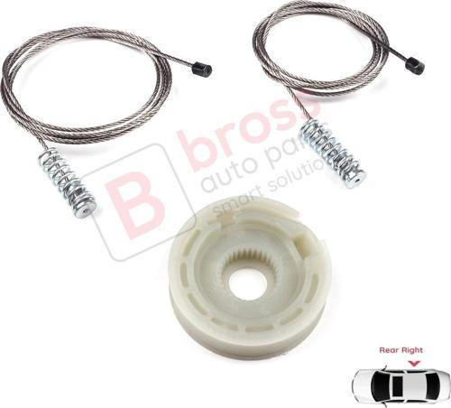 Ford Focus MK1 1998-2005 4/5 Kapı Hatchback Sedan Wagon 1143004 İçin Arka Sağ Cam Kriko Tamir Seti