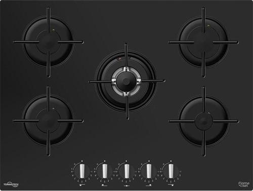 Tao7001Bg Ankastre Wok Gözlü Gazlı Ocak 70 Cm Siyah Cam