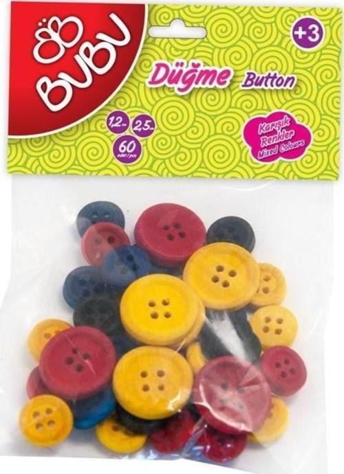 Düğme Renkli 40'lı