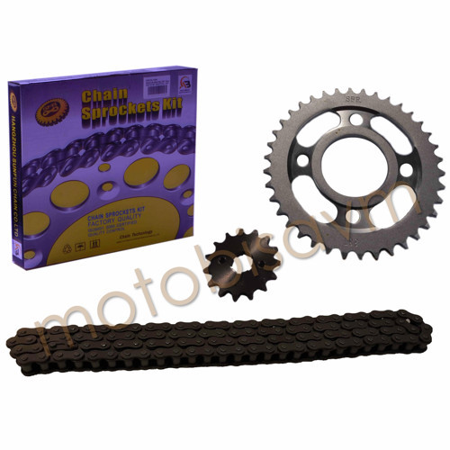 ZİNCİR DİŞLİ SET CG SFR 15T/38T 428H X 116 L