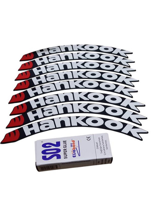 Lastik Yanak Yazısı HANKOOK#