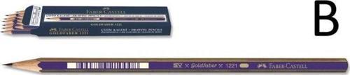Faber-Castell Goldfaber 1221 Dereceli Kalem B 12'li KUTU