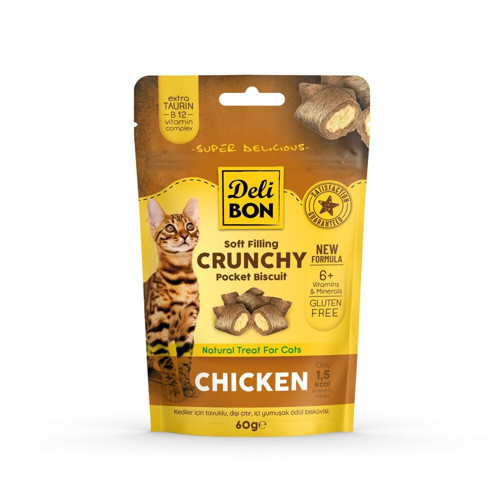 İçi Dolgulu Ödül Bisküvisi - Tavuklu ve Naneli 60gr