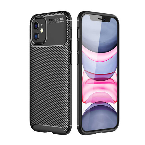iPhone 12 Uyumlu NVTH Negro Silikon Kılıf-Siyah