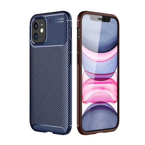 iPhone 12 Uyumlu NVTH Negro Silikon Kılıf-Lacivert