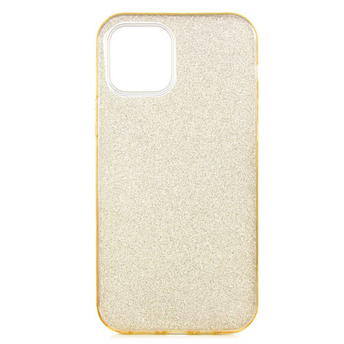 iPhone 12 Mini Uyumlu NVTH Shining Silikon-Gold