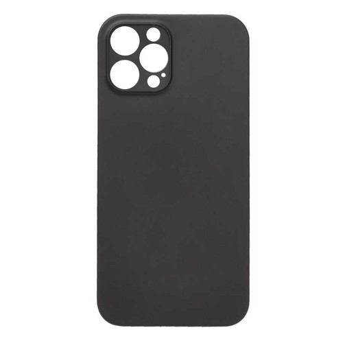 iPhone 12 Pro Uyumlu NVTH 1.Kalite PP Silikon-Siyah