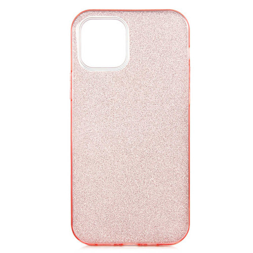 iPhone 12 Mini Uyumlu NVTH Shining Silikon-Rose Gold