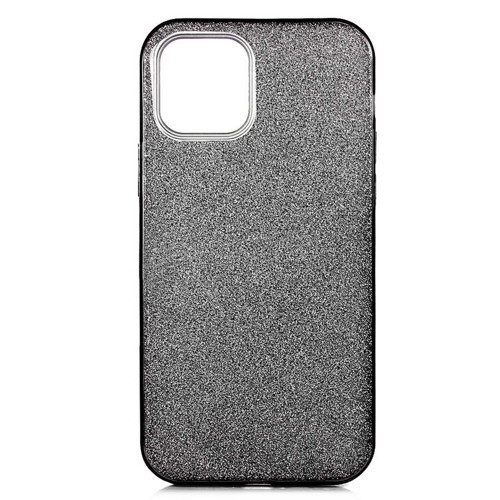 iPhone 12 Mini Uyumlu NVTH Shining Silikon-Siyah