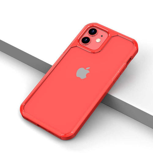 iPhone 12 Mini Uyumlu NVTH Roll Kılıf-Kırmızı