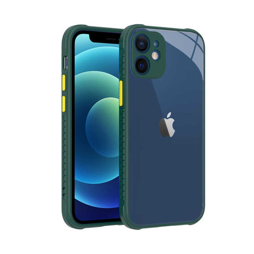 iPhone 12 Mini Uyumlu NVTH Kaff Kılıf-Koyu Yeşil