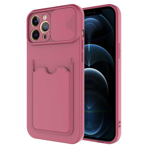 iPhone 12 Pro Max Uyumlu NVTH Kartix Kılıf-Koyu Mor