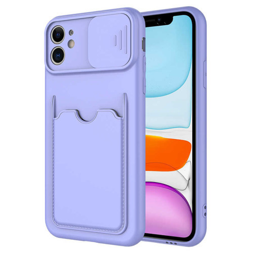 iPhone 11 Uyumlu NVTH Kartix Kılıf-Lila