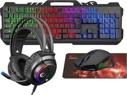 FITMENT KM-GX7 Gökkuşağı Aydınlatmalı USB Gaming Set