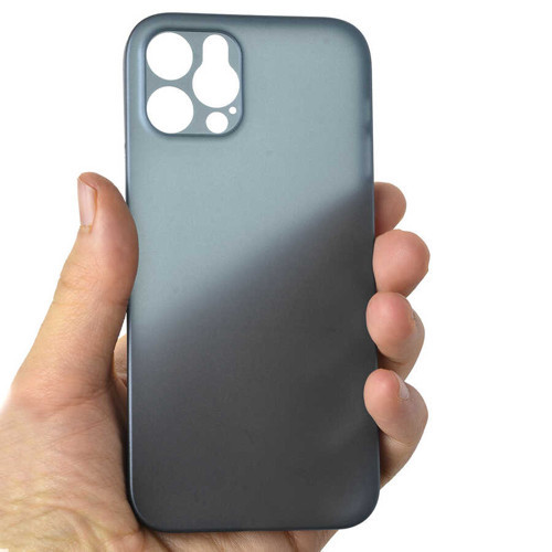iPhone 12 Pro Uyumlu NVTH 1.Kalite PP Silikon-Saks Mavi