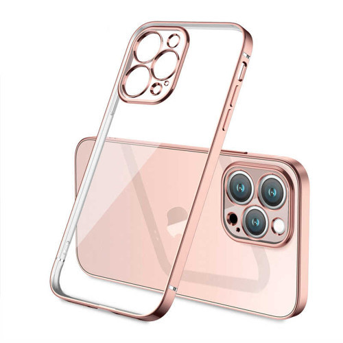 iPhone 13 Pro Max Uyumlu NVTH Gbox Kılıf-Gold