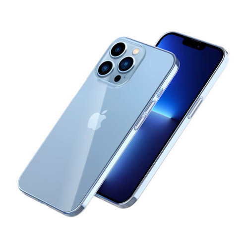 iPhone 13 Pro Uyumlu NVTH Blok Kılıf-Renksiz