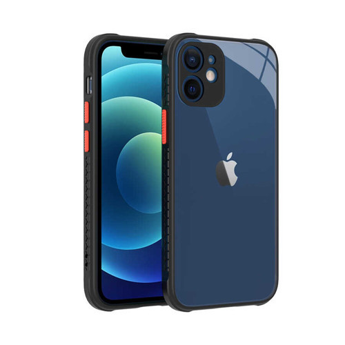 iPhone 12 Mini Uyumlu NVTH Kaff Kılıf-Siyah