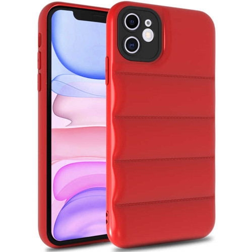 iPhone 11 Uyumlu NVTH Kasis Kılıf-Kırmızı