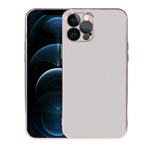 iPhone 12 Pro Uyumlu NVTH Viyana Kılıf-Gümüş