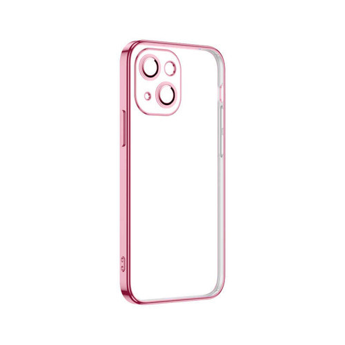 iPhone 13 Mini Uyumlu NVTH Krep Kılıf-Pembe