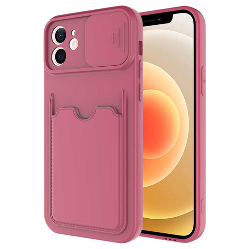 iPhone 12 Mini Uyumlu NVTH Kartix Kılıf-Koyu Mor
