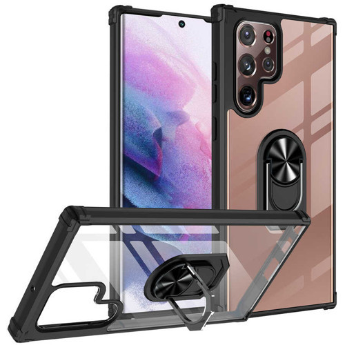 Galaxy S22 Ultra Uyumlu NVTH Mola Kılıf-Siyah