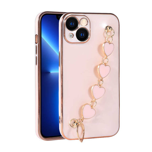 iPhone 13 Uyumlu NVTH Kalbim Kılıf-Pembe