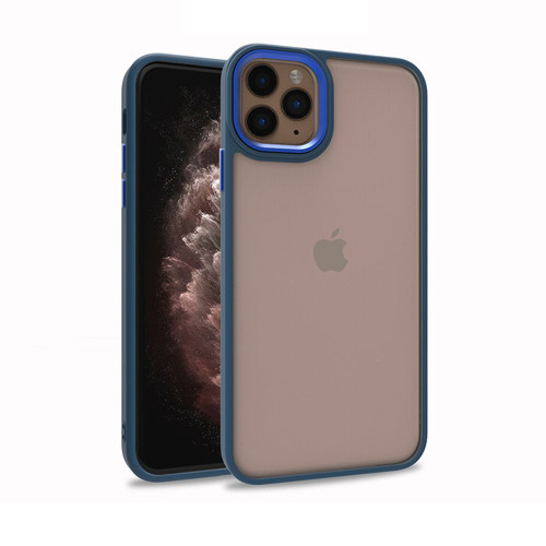 iPhone 12 Pro Uyumlu NVTH Flora Kılıf-Mavi