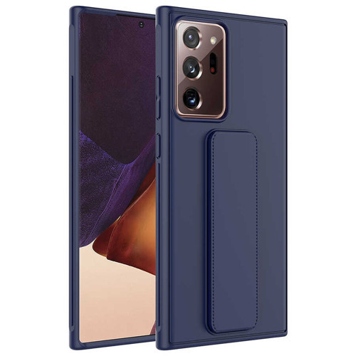 Galaxy Note 20 Ultra Uyumlu NVTH Qstand Kılıf-Lacivert