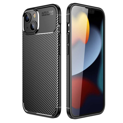 iPhone 14 Uyumlu NVTH Negro Silikon Kılıf-Siyah
