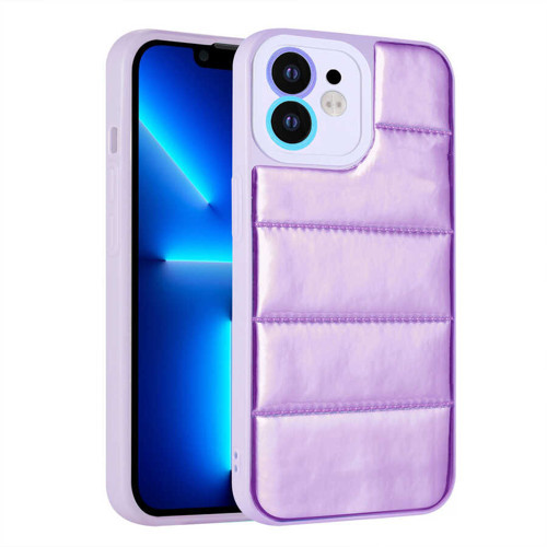 iPhone 11 Uyumlu Kamera Korumalı AiHTTgli Renkli NVTH Seksek Kılıf-Mor