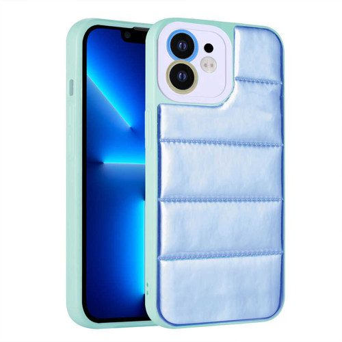 iPhone 11 Uyumlu Kamera Korumalı AiHTTgli Renkli NVTH Seksek Kılıf-Mavi