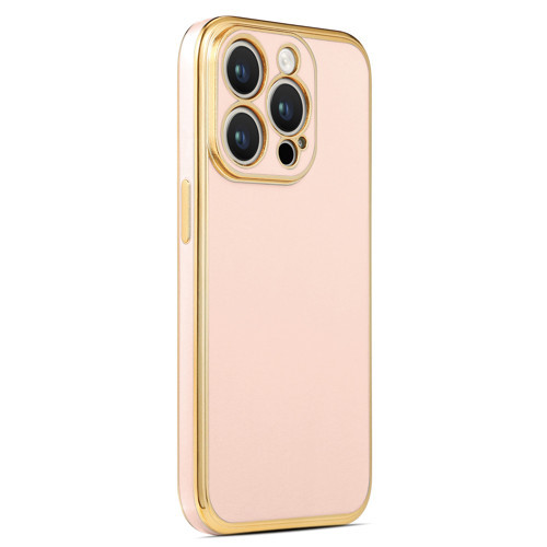 iPhone 14 Pro Max Uyumlu NVTH Bark Kılıf-Rose Gold