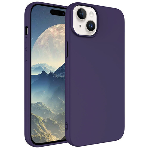 iPhone 15 Plus Uyumlu NVTH LSR Lansman Kılıf-Derin Mor