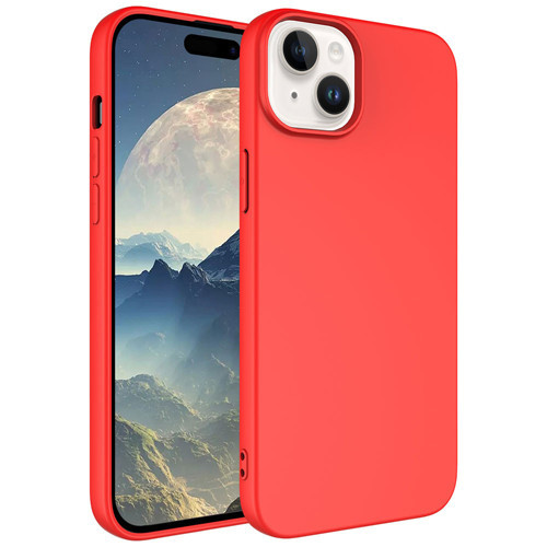 iPhone 15 Plus Uyumlu NVTH LSR Lansman Kılıf-Kırmızı