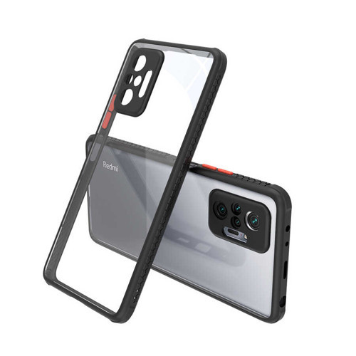 Redmi Note 10 Pro Kılıf NVTH Kaff Kapak - Siyah