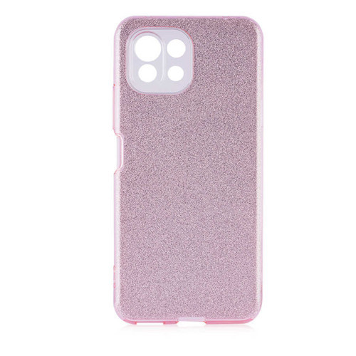 Mi 11 Lite Kılıf NVTH Shining Silikon - Rose Gold