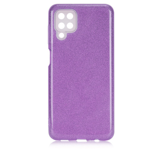 Galaxy A12 Kılıf NVTH Shining Silikon - Mor