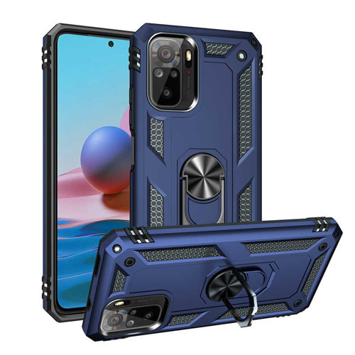 Redmi Note 10 Kılıf NVTH Vega Kapak - Mavi