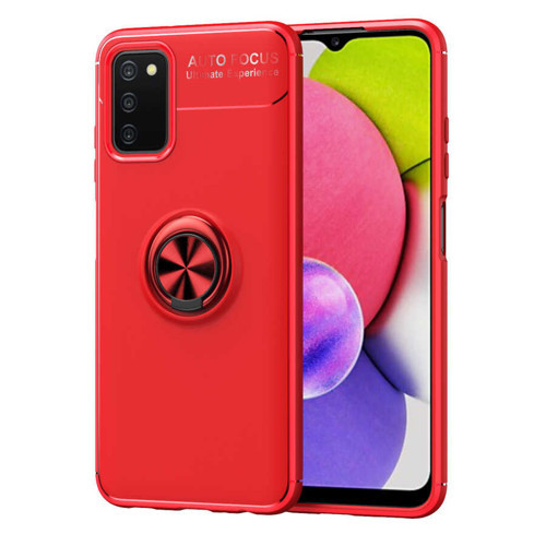 Galaxy A03s Kılıf NVTH Ravel Silikon Kapak - Kırmızı