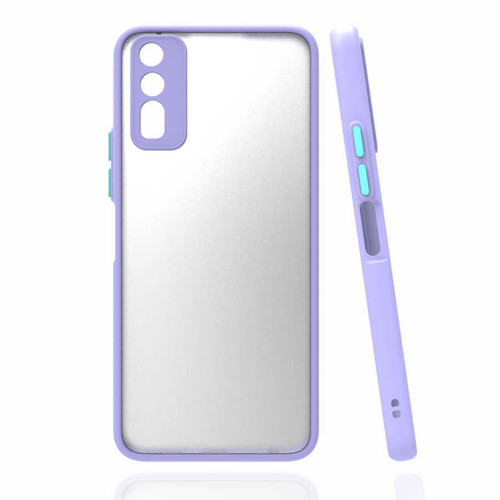 Vivo Y20S Kılıf NVTH Hux Kapak - Lila